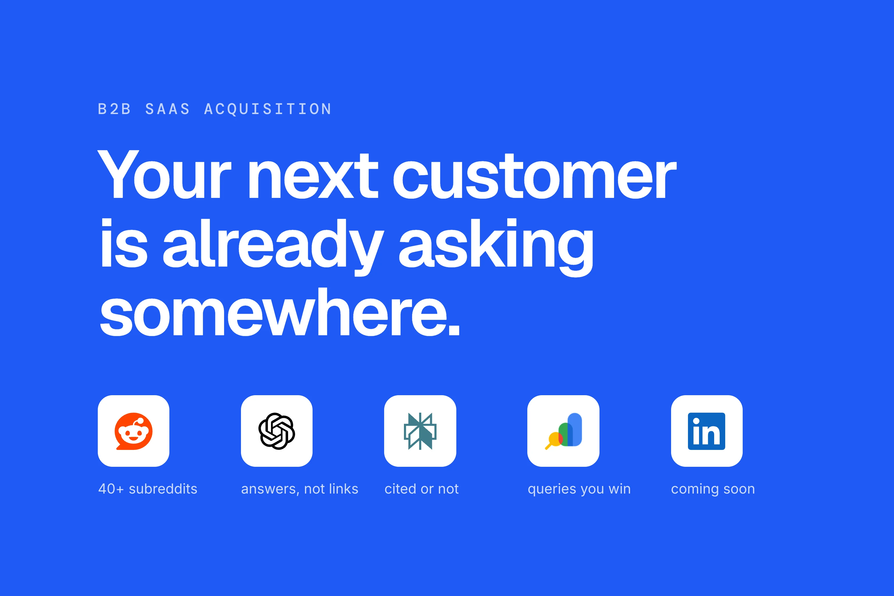How B2B SaaS User Acquisition Works
